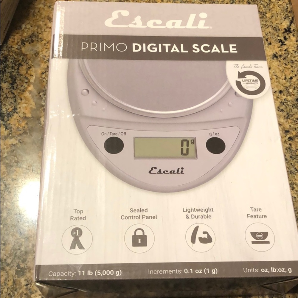 BEST RATED Escali Primo Digital Food Scale - Picture 7 of 8
